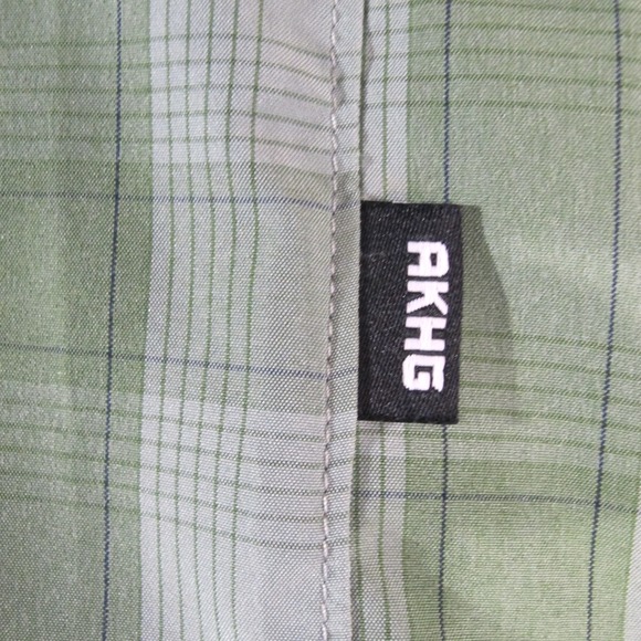 Alaskan Hardgear by Duluth Trading Shirt Men's‎ L Standard Fit Green Plaid - Picture 6 of 8